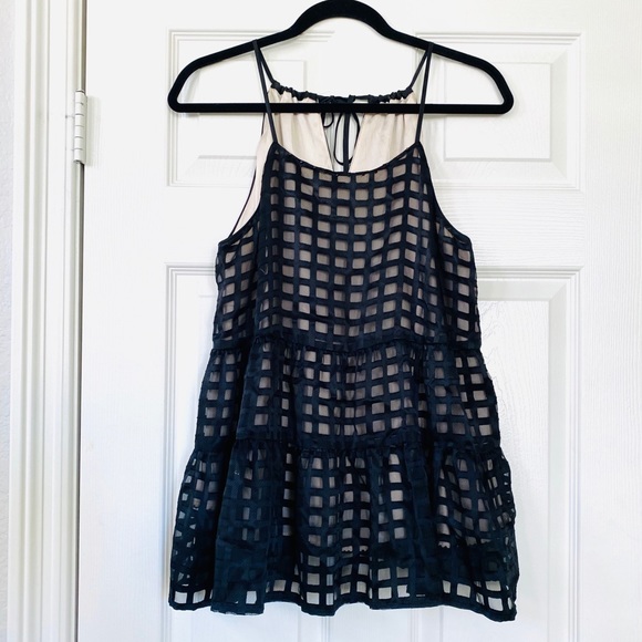 Anthropologie HD In Paris Black Velvet Cami - Picture 7 of 13